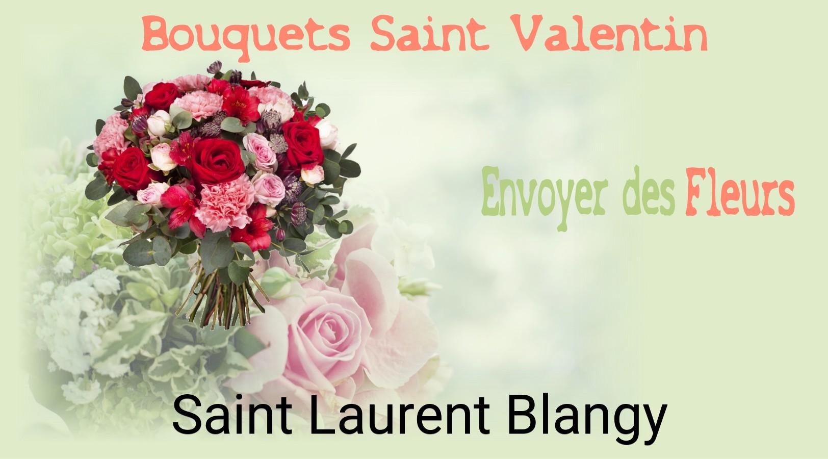 Roses de Saint-Valentin livrées à Saint-Laurent-Blangy